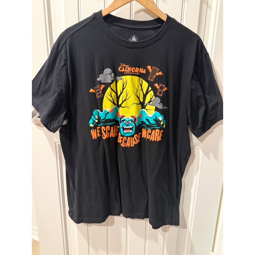 Disney California Adventure Monsters Inc We Scare Because We Care Shirt 2025